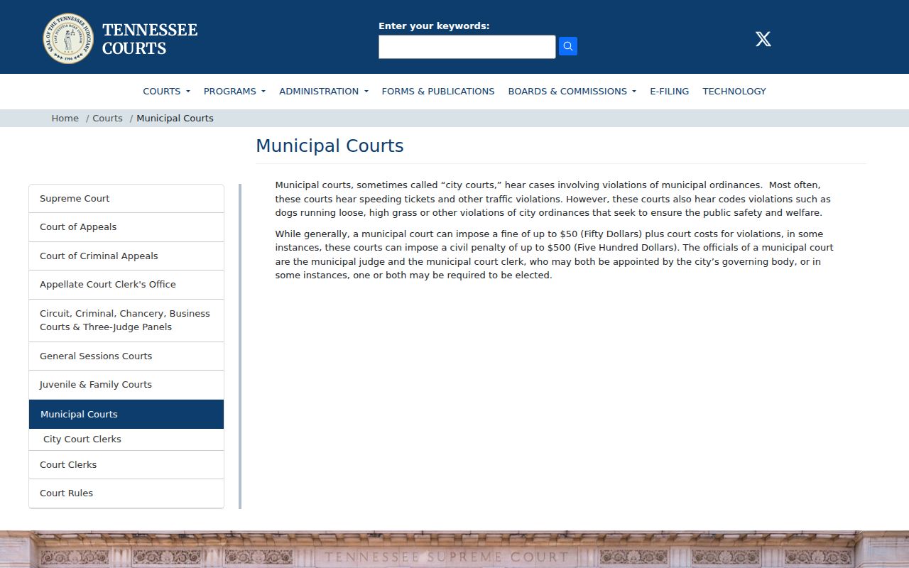 Polk County municipal warrant records within Tennessee city court procedure